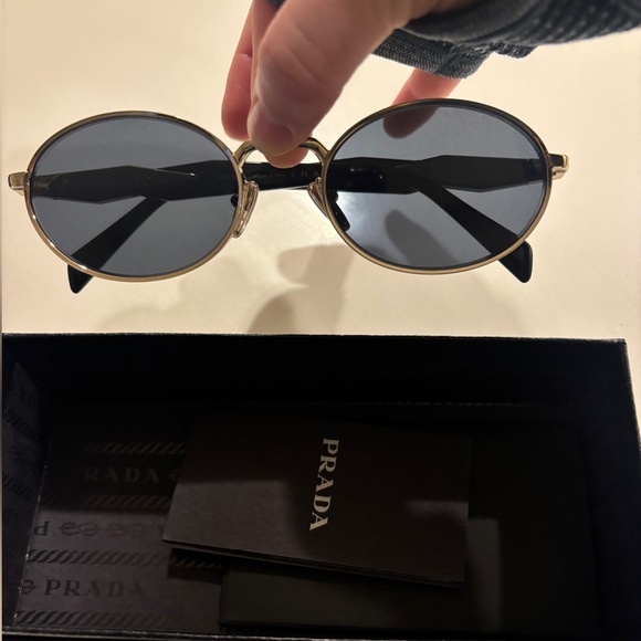 Brand new Prada round sunglasses